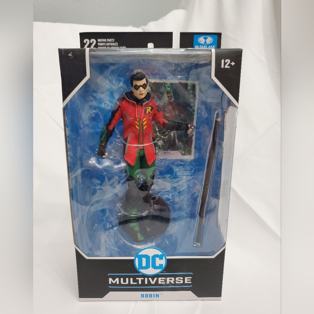 McFarlane DC  Mult universe:  Gotham Knights (Robin) Action Figure - Picture 5 of 6